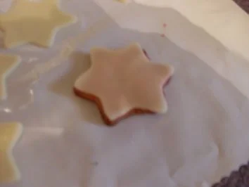 Plätzchen: Mandel-Marzipan-Sterne - Rezept - Bild Nr. 8