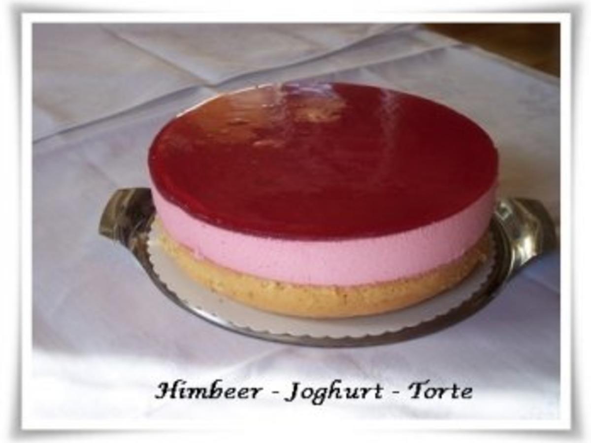 Himbeer Joghurt Torte - einfach - 92 kcal/100g