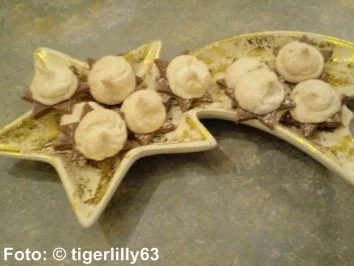 Rezept: Weihnachten: Schoko-Kokos-Sterne Weihnachten: Schoko-Kokos-Sterne - Rezept