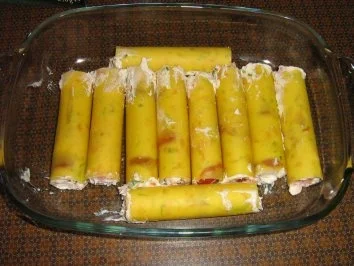 Cannelloni mit Lachs-Ricotta-Füllung - Rezept - Bild Nr. 5