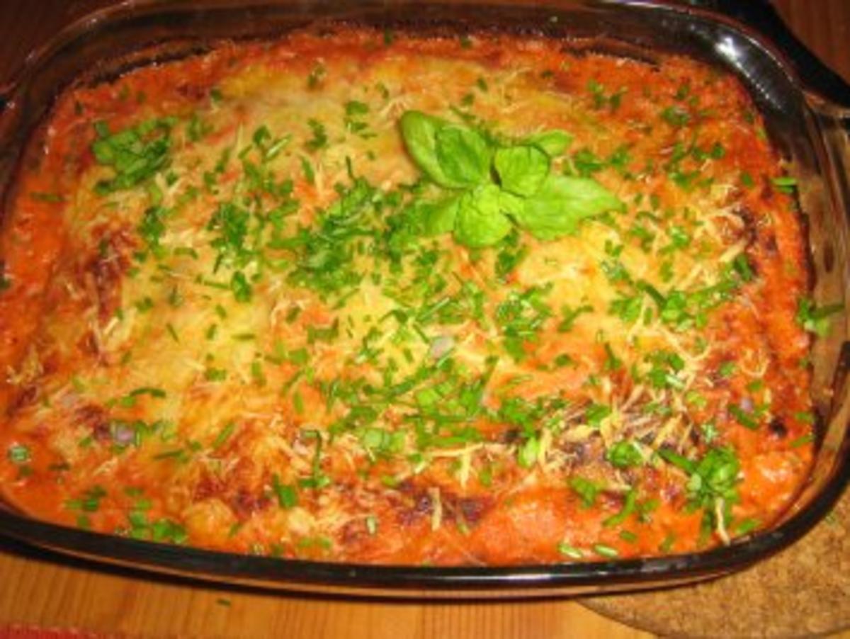 Cannelloni mit Lachs-Ricotta-Füllung - Rezept - Bild Nr. 9