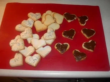 Rezept: Zuckerherzen Bild Nr. 2 Zuckerherzen - Rezept - Bild Nr. 2