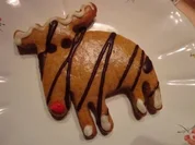 Rezept: Lebkuchen - Rentier Lebkuchen - Rentier - Rezept