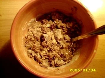 Rezept: Müsli: double chocolat cherry cappucino crunch Müsli: double chocolat cherry cappucino crunch - Rezept