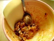 Partysnack: Käseröllchen mit Mandelmöhrenfüllung - Rezept