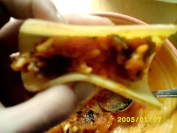 Partysnack: Käseröllchen mit Mandelmöhrenfüllung - Rezept - Bild Nr. 2