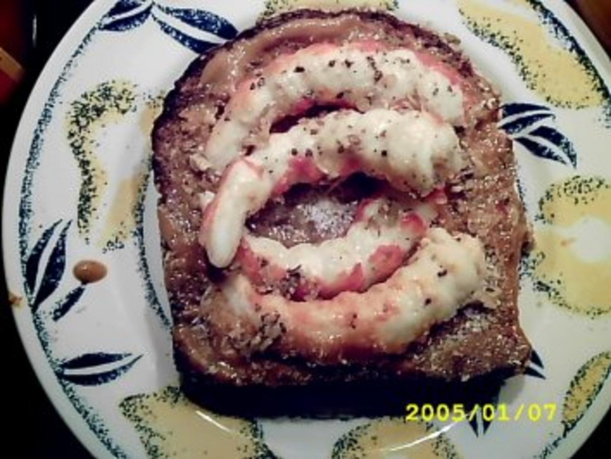 Bilder für Brotzeit mit fruchtig-scharfen asiatischen Garnelen - Rezept