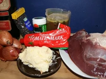 Geflügel: Entenbrust in Rotweinsoße - Rezept - Bild Nr. 2