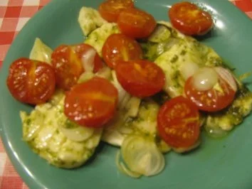 Rezept: Halloumi im Backofen gratiniert Bild Nr. 2 Halloumi im Backofen gratiniert - Rezept - Bild Nr. 2