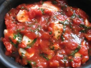 Hänchenbrust Toscana überbacken - Rezept - Bild Nr. 2