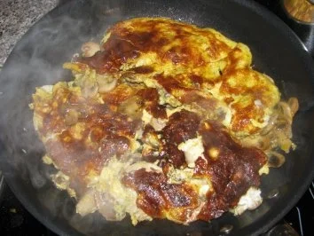 Rezept: Eieromelett mit Pilzen Bild Nr. 2 Eieromelett mit Pilzen - Rezept - Bild Nr. 2