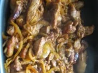 Zwiebelfleisch von der Pute - Rezept - Bild Nr. 2