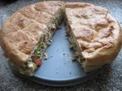 Rezept: Gefรผlltes Fladenbrot mit Schafskรคse und mehr Gefรผlltes Fladenbrot mit Schafskรคse und mehr - Rezept