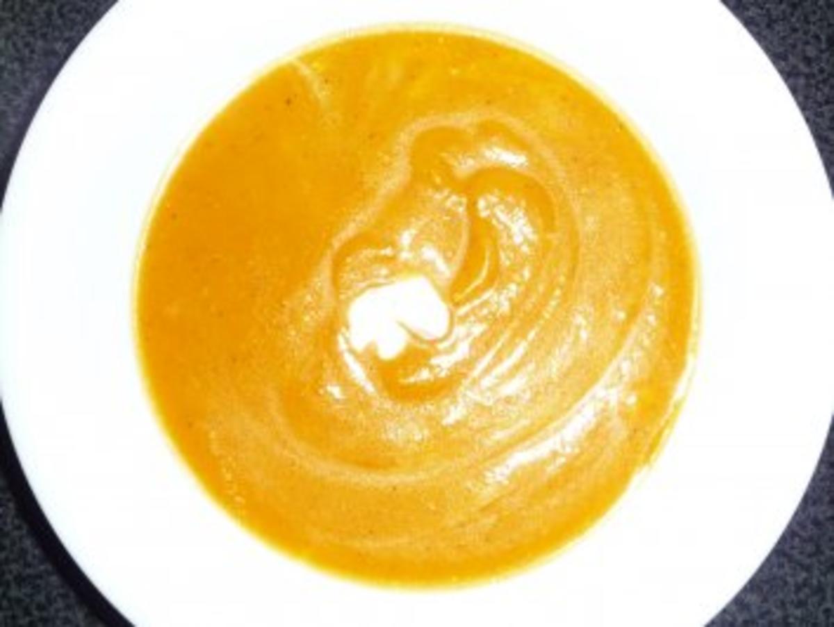Butternut-Kürbiscreme-Suppe - Rezept - Bild Nr. 2