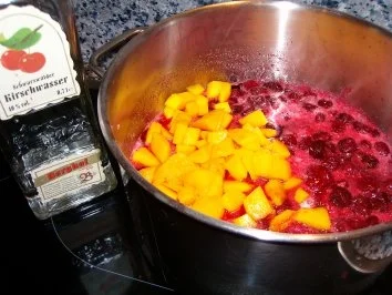 Kirsch-Mango-Marmelade - Rezept
