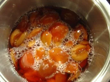 Pflaumen-Rotwein-Creme, einfach, schnell und lecker - Rezept - Bild Nr. 2