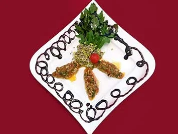 Meerbarbe mit Dörrtomaten-Pesto an Rucolasalat - Rezept