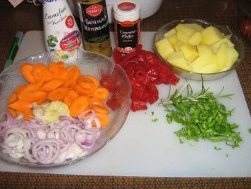 mediteraner Gulascheintopf - Rezept - Bild Nr. 3