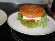 Cheeseburger -  "meine"  Laktosefrei, wenn man entsprechende Produkte verwendet ! - Rezept