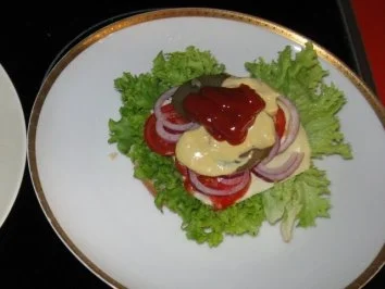 Cheeseburger -  "meine"  Laktosefrei, wenn man entsprechende Produkte verwendet ! - Rezept - Bild Nr. 8
