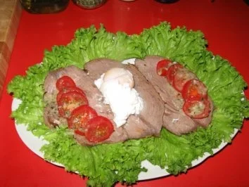 Braten - Brot, Salat, Ei - Rezept - Bild Nr. 4