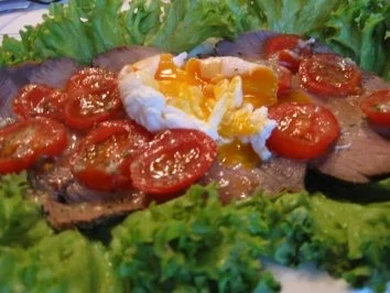 Braten - Brot, Salat, Ei - Rezept - Bild Nr. 5