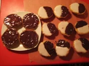 Amerikaner black and white mini - Rezept