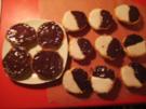 Amerikaner black and white mini - Rezept
