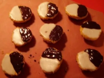 Rezept: Amerikaner black and white mini Bild Nr. 9 Amerikaner black and white mini - Rezept - Bild Nr. 9