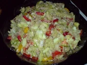 Bunter Partysalat mit Thunfisch - Rezept