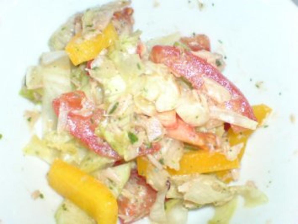 Bunter Partysalat mit Thunfisch - Rezept - Bild Nr. 2