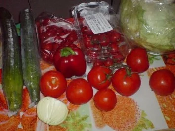 Rezept: Bunter Partysalat mit Thunfisch Bild Nr. 6 Bunter Partysalat mit Thunfisch - Rezept - Bild Nr. 6