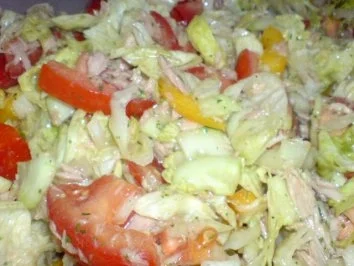 Rezept: Bunter Partysalat mit Thunfisch Bild Nr. 23 Bunter Partysalat mit Thunfisch - Rezept - Bild Nr. 23