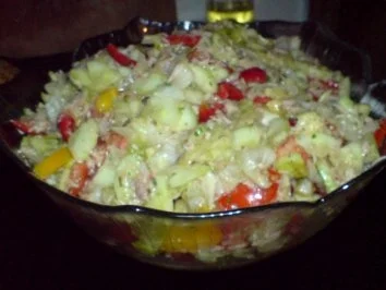 Rezept: Bunter Partysalat mit Thunfisch Bild Nr. 24 Bunter Partysalat mit Thunfisch - Rezept - Bild Nr. 24