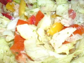 Rezept: Bunter Partysalat mit Thunfisch Bild Nr. 25 Bunter Partysalat mit Thunfisch - Rezept - Bild Nr. 25
