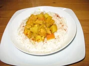 Pute in Curry - Rezept