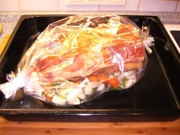 Kasselerspeer im Bratenschlauch - Rezept - Bild Nr. 3