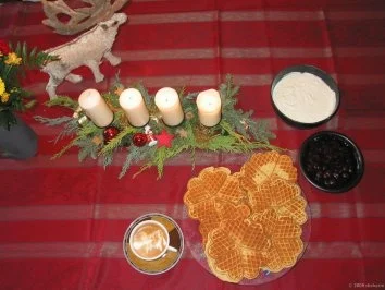 Rezept: Eine kleine, feine Kaffetafel Eine kleine, feine Kaffetafel - Rezept