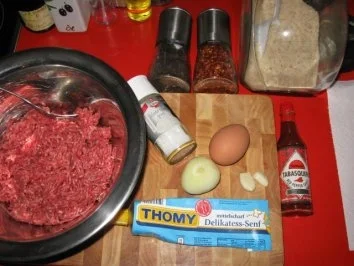 Rezept: B U R G E R FRIKADELLEN Bild Nr. 2 B U R G E R FRIKADELLEN - Rezept - Bild Nr. 2