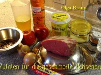 Rezept: Geschmorte Ochsenbrust mit Äpfeln und Kräuterkruste Bild Nr. 2 Geschmorte Ochsenbrust mit Äpfeln und Kräuterkruste - Rezept - Bild Nr. 2