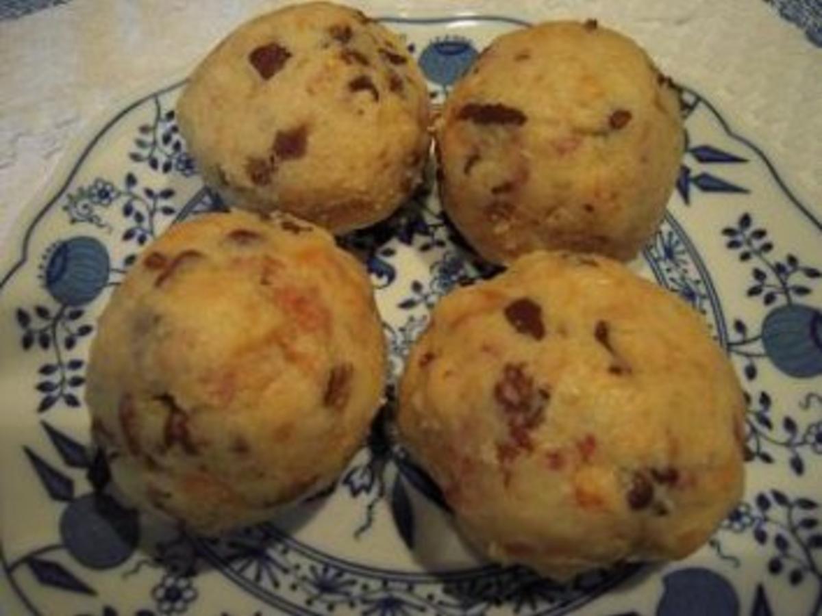 Semmelknödel mit Pilzen und Speck - einfach - von elke42