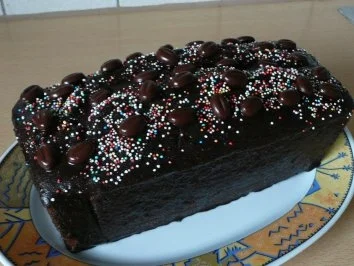 Rezept: Marmorkuchen mit Vanilleschote,Espresso,Amaretto und Schoko-Mokkabohnen Bild Nr. 12 Marmorkuchen mit Vanilleschote,Espresso,Amaretto und Schoko-Mokkabohnen - Rezept - Bild Nr. 12