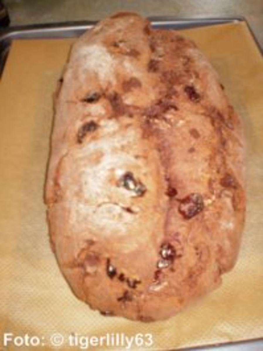 Weihnachten: Schoko-Butter-Stollen - Rezept