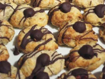 Rezept: Bananen-Nuss Kekse mit Schokolade Bananen-Nuss Kekse mit Schokolade - Rezept