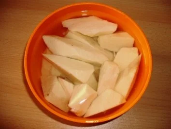 Mary's  „ Yamwurzel „ mit Tomaten-Shrimpsoße - Rezept - Bild Nr. 5