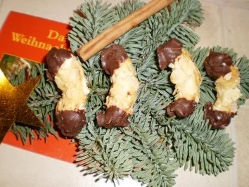 Marzipanhörnchen - Rezept