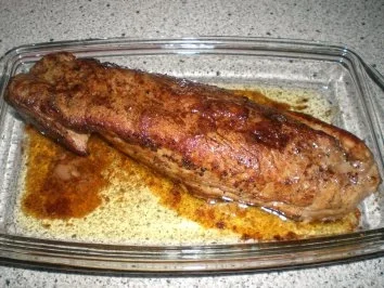 Schweinefilet mit Rahmpilzen und Kartoffel-Maronen-Püree - Rezept - Bild Nr. 9