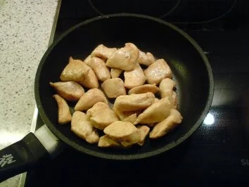 Salat mit Hühnerstreifen - Rezept - Bild Nr. 4