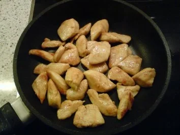 Salat mit Hühnerstreifen - Rezept - Bild Nr. 5