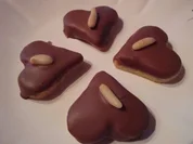 Mandelherzen - Rezept